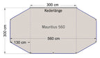 RE-TENT Sonnensegel MAURITIUS 560