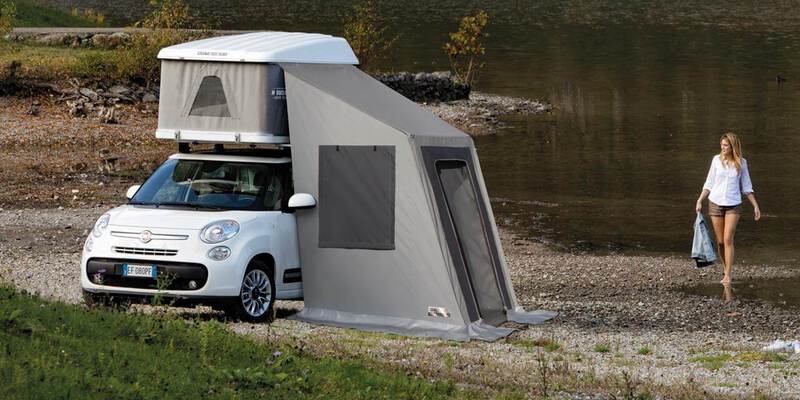 Umkleide für Dachzelt MAGGIOLINA/AUTOHOME 1.0-Fahrzeughöhe 201-220cm