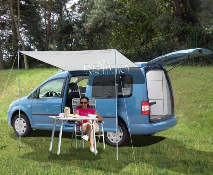 Sonnensegel CHARLYNE 2.2 für Caddy, Combo, Kangoo etc. mit langem Radstand