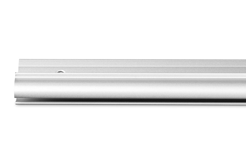 Keder-Profilschiene 180°, silber, 1 Meter, für Keder 9mm