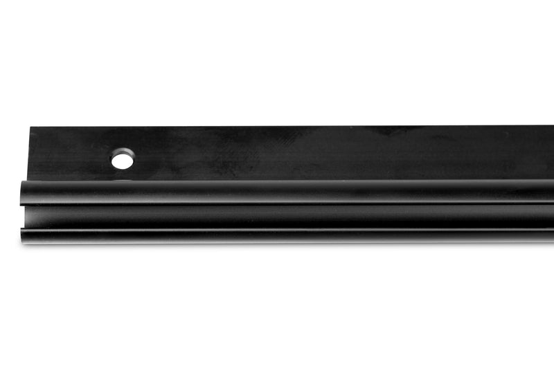 Keder-Profilschiene 45° schwarz,1 Meter, für Keder 9mm, Aluminium
