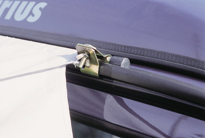 Regenrinnenprofil Multi Rail VW T4 langer Radstand - Schwarz - 3040 mm