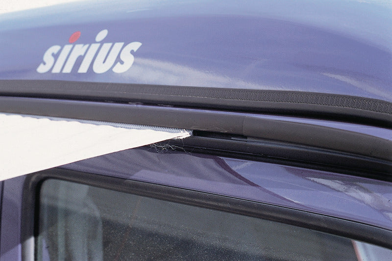 Regenrinnenprofil Multi Rail VW T4 langer Radstand - Schwarz - 3040 mm