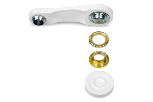 PRYM Messingösen mit Scheiben - 11 mm