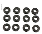 TREM Kunststoff-Ösen 15 mm, 12 Stück
