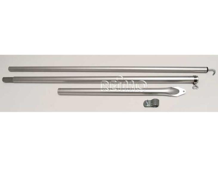 Dachhakenstange 165-250 cm, Alu, Ø32mm