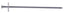 Erdnagel Tarzan 17cm x 6mm; 5 Stück SB-verpackt