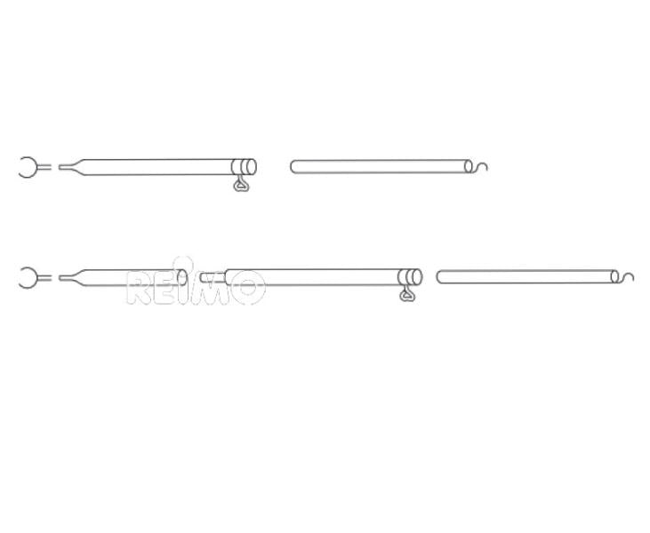 Ø25mm  - beidseitig Rohrschellen
