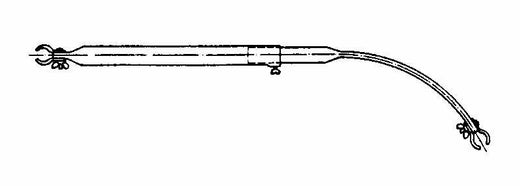 Piper Dachauflagenstange Stahl,145-205cm cm Dm: 22 mm Ende, SB