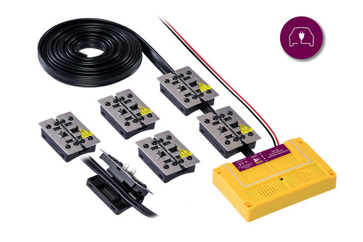 MARDE Marder Stop&Go 7 PLUS-MINUS CLIP - Hochspannungsgerät mit Ultraschall - 12-Volt-Anschluss