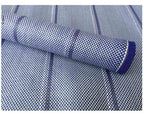 Arisol Zeltteppich Arisol in Blau 3x7m, inkl. Tasche, Clips + Heringe