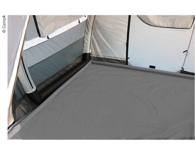 Wasserschutzplane mit Rand zur Verhinderung von Wassereintritt