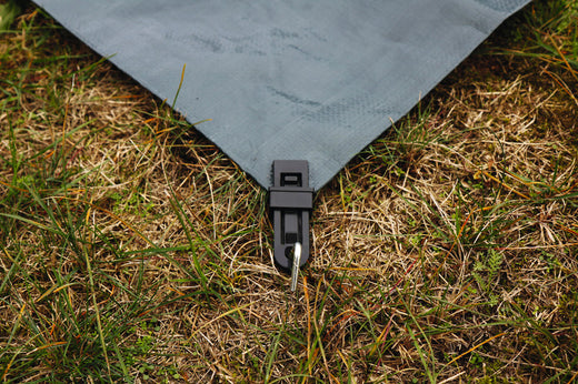 Reimo Tent Befestigung Clips für Zeltteppiche - 4er Set