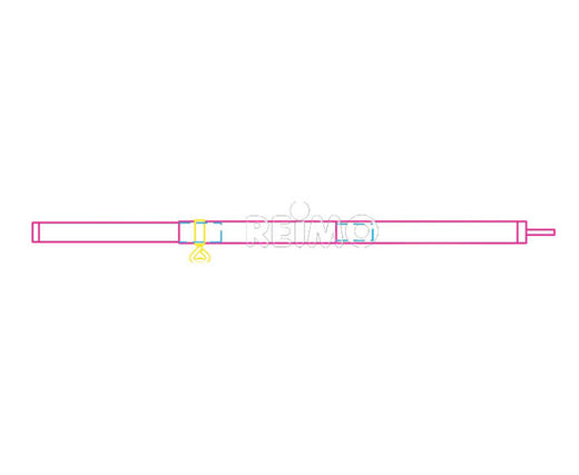 UMEFA Aufstellstab teleskopierbar 180-220cm