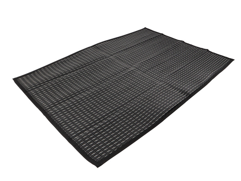 Zeltteppich CLOUD schwarz 2,5x3m, PP, inkl.Tasche