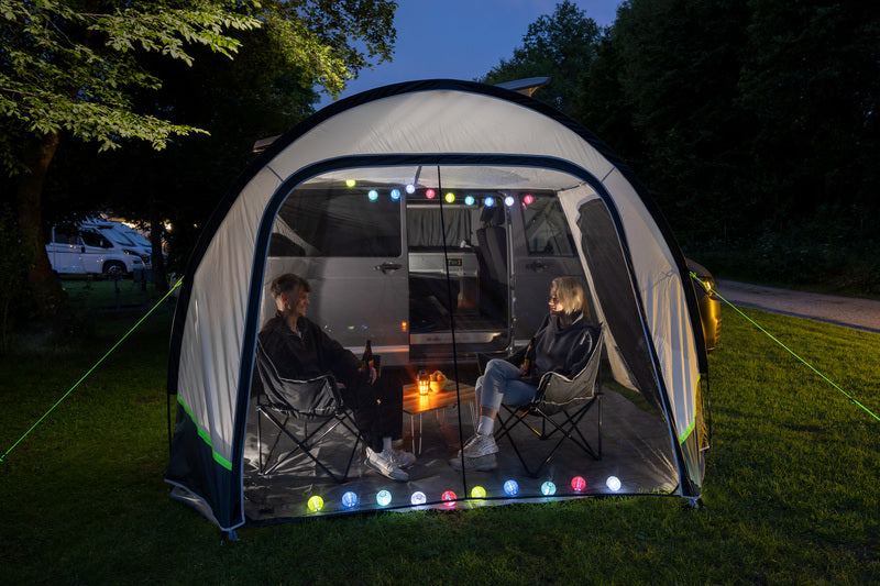 Hispaniola Sonnensegel / Vorzelt für Campingbusse - Anbauhöhe 185-220 cm