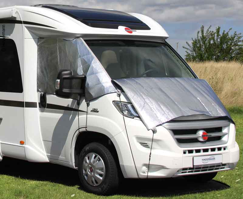 Thermomatte auÃen Scheibenabdeckung für Fiat Ducato Bj.1982-1994