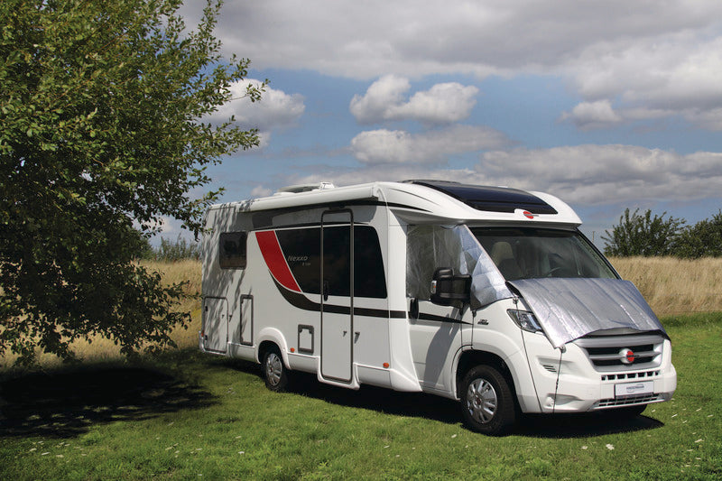 Thermomatte auÃen Scheibenabdeckung für Fiat Ducato ab Bj.2007