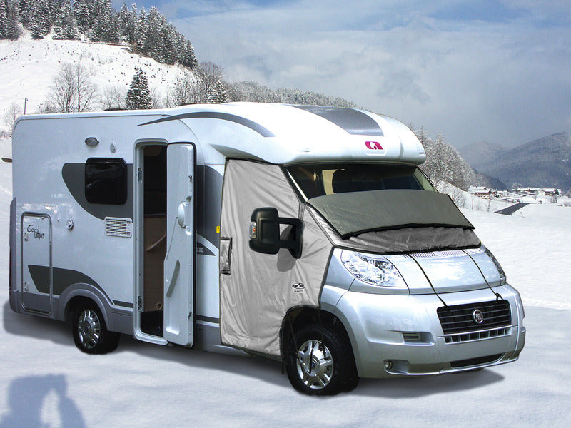 Wohnmobil Schutzhülle 2-teilig für das Fahrerhaus + Motorhauben-Abdeckung