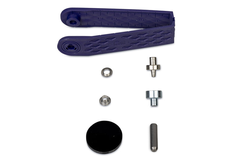 Ösen mit Scheiben in Messing 50 Stück, 4mm