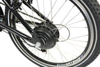 Das leichte Falt-E-Bike mit 7-Gang-Kettenschaltung und Schutzblechen