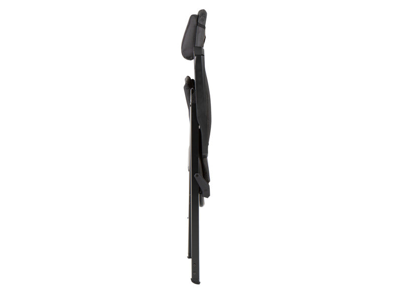 Campingstuhl klappbar, faltbar, gepolstert, inkl. Kopfpolster. Mit 7-fach-ergonomischer Rückenlehne