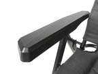 Campingstuhl klappbar, faltbar, gepolstert, inkl. Kopfpolster. Mit 7-fach-ergonomischer Rückenlehne