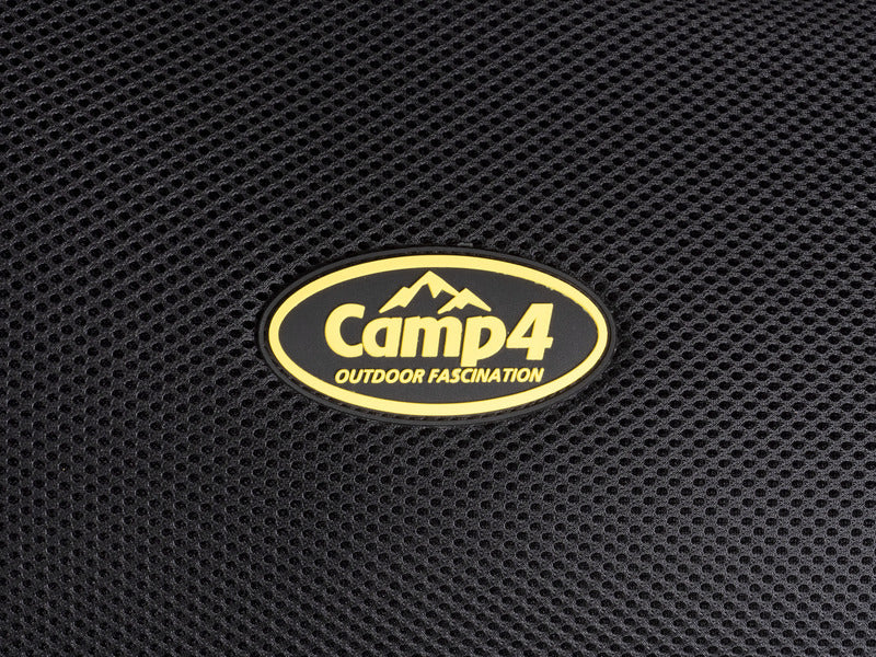 Campingstuhl mit gepolsterter Sitzfläche und Rückenlehne
