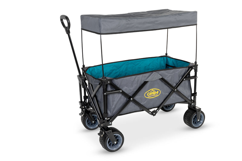 Strandbuggy LAGUNE, anthraz/petrol, breite 360° Reifen, Bremse+Dach