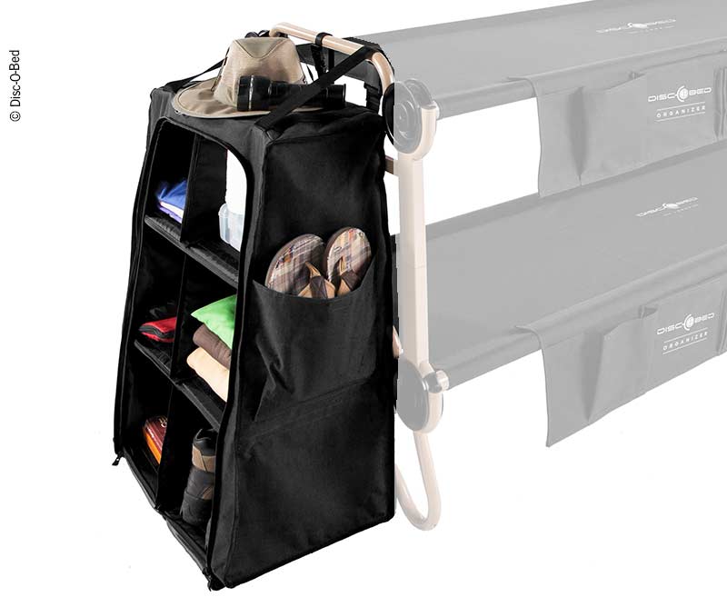 Garderobe Cabinet für Disc-O-Bed L+XL, Farbe Schwarz