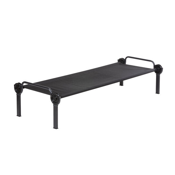 Einzelbett ONE XL schwarz L217xB97xH53cm, belastbar 150kg