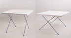 Campingtisch Eva 80x60x62/50cm, Stahlgestell 19x0,7mm Camp4