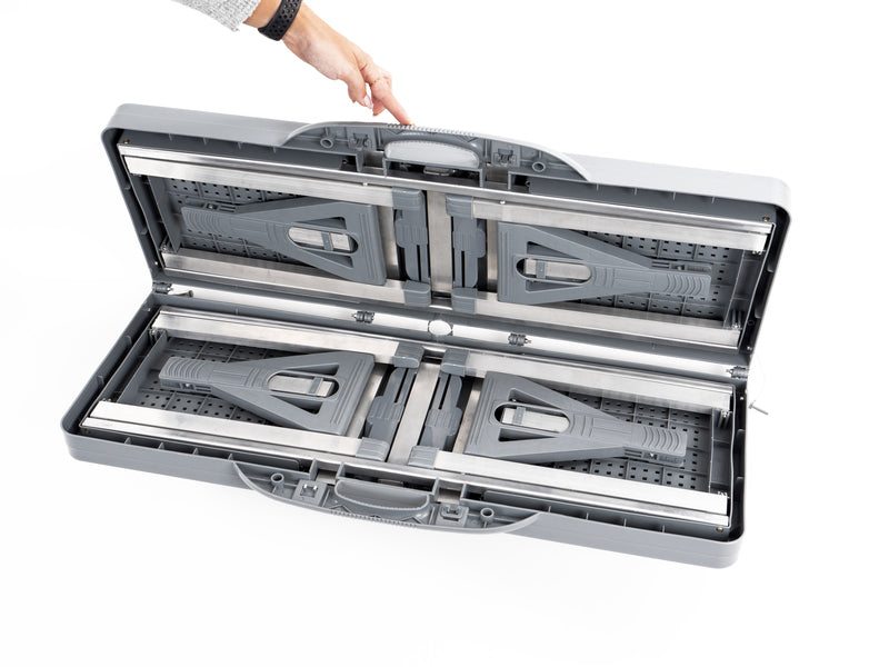 Mc Camping Picknick-Tischgruppe für 4 Personen - 85 x 65cm