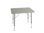 Campingtisch OLE 80x60 mit Stahlgestell,höhenverstellbar, MDF-Platte