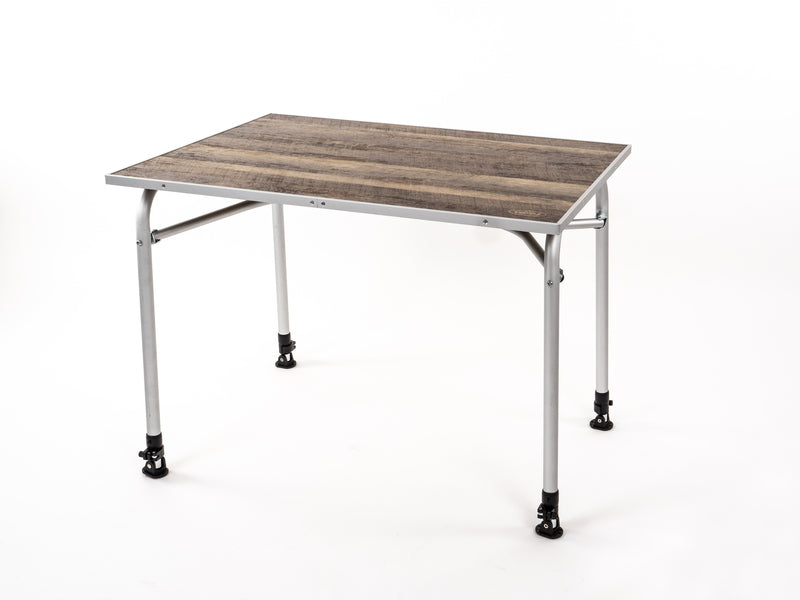 Campingtisch TYRESTA, 80x60X59/72cm, Holz-Design, wetterfest