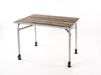 Campingtisch TYRESTA, 80x60X59/72cm, Holz-Design, wetterfest