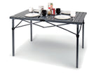 Campingtisch RAUMA II 119x70x70cm anthrazit, Aluminium