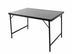 Campingtisch JONTE 80, 80x60x70cm grau/schwarz