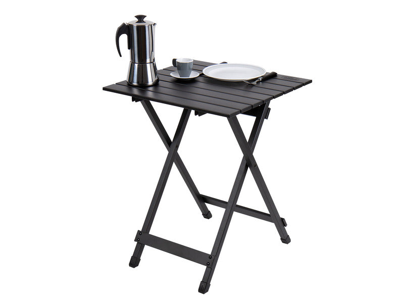 Klapptisch SINGLE BLACK 50x50x64 cm, Alu