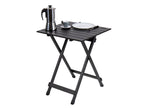 Klapptisch SINGLE BLACK 50x50x64 cm, Alu