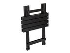 Single Black Alu-Klapptisch