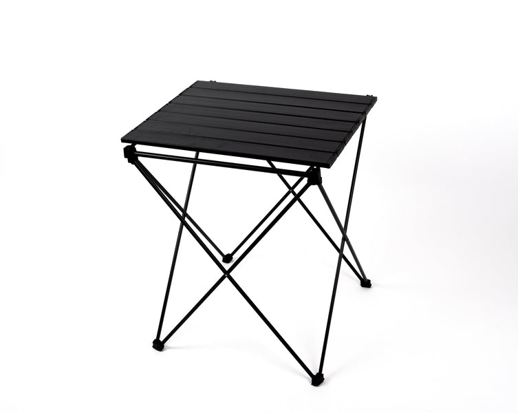Alu-Rolltisch HUGO mit Tasche u.Haken 46x50x60cm, schwarz