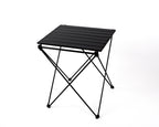 Alu-Rolltisch HUGO mit Tasche u.Haken 46x50x60cm, schwarz