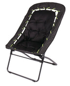 Klappstuhl BUNGEE 81x71x99cm inkl. 2 Schnüren (lime,schwarz), bis 120kg