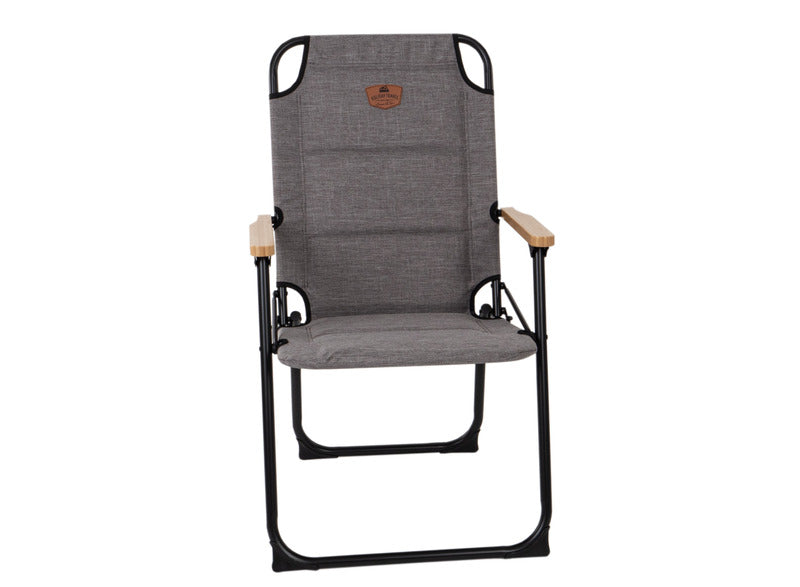 Klappstuhl HOLIDAY TRAVEL, bis 100kg, Bambus-Armlehne