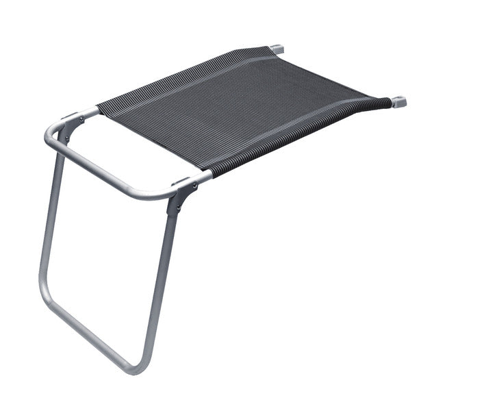 Macaya – Aluminium-Beinauflage mit Rundrohr-Rahmen