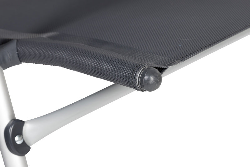 Macaya – Aluminium-Beinauflage mit Rundrohr-Rahmen