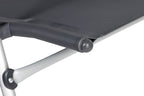 Macaya – Aluminium-Beinauflage mit Rundrohr-Rahmen