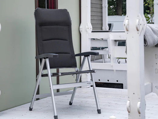Westfield Gepolsteter Campingstuhl Pioneer - Charcol grey