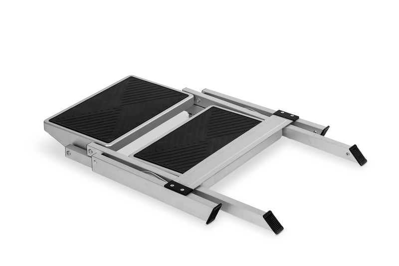 CARBEST Doppeltrittstufe aus Aluminium